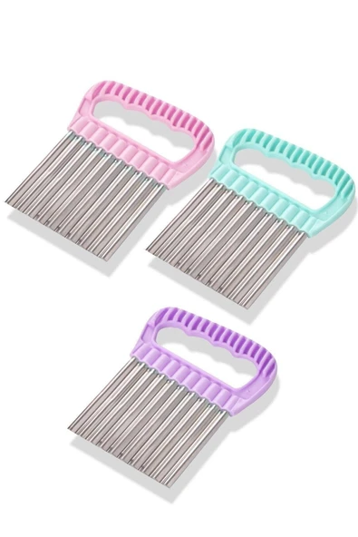 grasyahome Pratik Lüks Patates Meyve Sebze Doğrama Dilimleme Cips Bıçağı