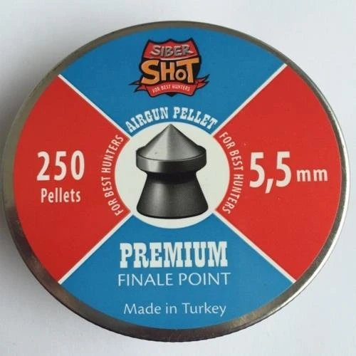 Siber Shot Premıum Fınale Point 5.5mm Havalı Saçma