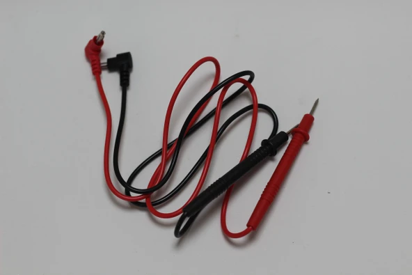 Multimetre Kablosu 70 cm Ölçü Aleti Probu 1000V 10A Avometre Kablosu - Resim 4