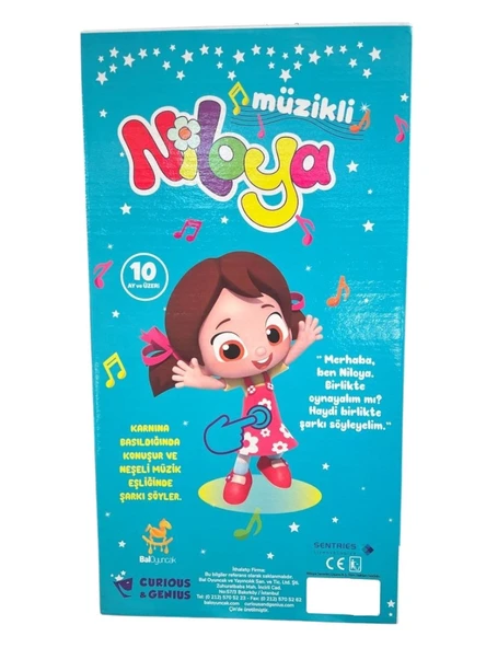 Niloya müzikli peluş oyuncak  35 cm - 3