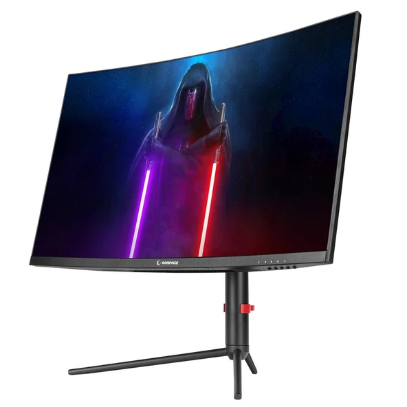 Rampage Monitör 27" Prıme Pr27R165C 1Ms 165Hz Csot Freesync Rgb Pıvot Curved Oyuncu