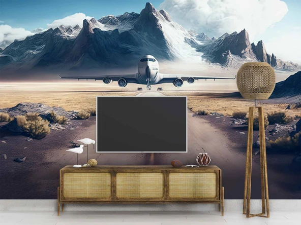 Karlıdağ Uçak Manzaralı Duvar Kağıdı - Resim 3