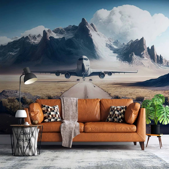 Karlıdağ Uçak Manzaralı Duvar Kağıdı ürün görseli