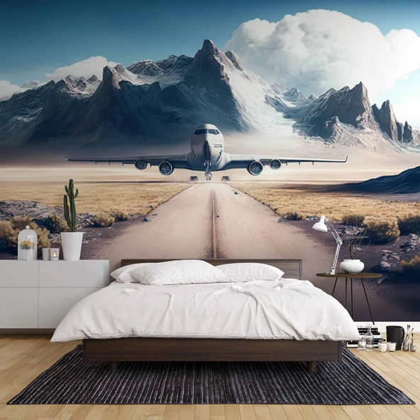 Karlıdağ Uçak Manzaralı Duvar Kağıdı - Resim 2