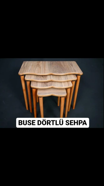 MOLENİ BUSE 4LÜ ZİGON SEHPA