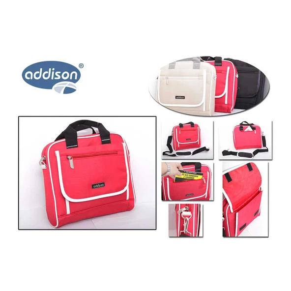 Addison 300250 15.6" Kırmızı Notebook Çantası - 2