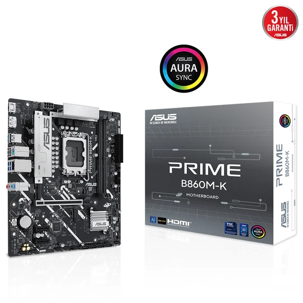 ASUS PRIME B860M-K SOKET 1851 ANAKART