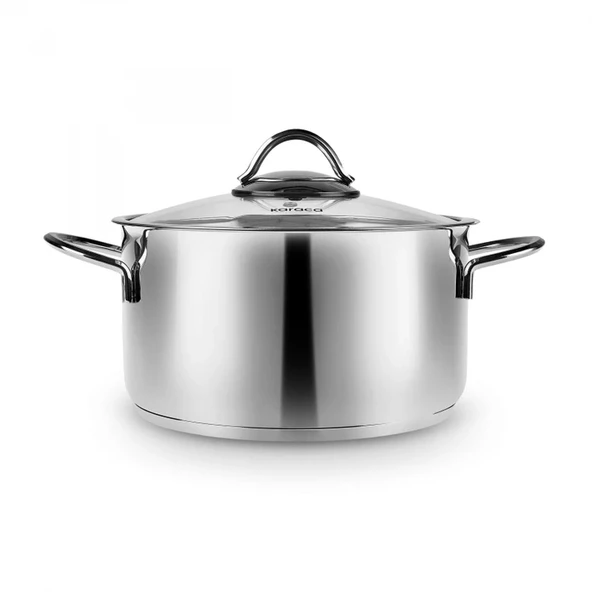 Karaca Ada 12 Parça indüksiyon Tabanlı Çelik Tencere ve Tava Seti (TEŞHİR) - 7