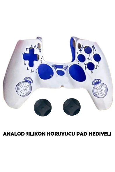 DeadSkull PS5 Dualsense Koruyucu Silikon Kılıf + Analog Silikon Koruyucu