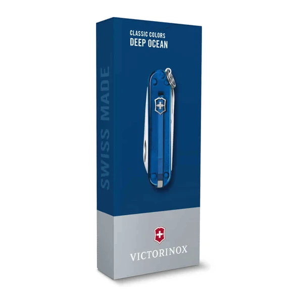 Victorinox 0.6223.T2G Deep Ocean Classic Çakı-VT6 - 4