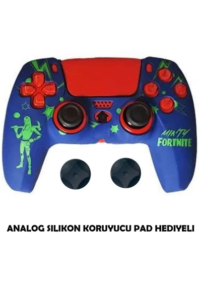 DeadSkull PS5 Dualsense Koruyucu Silikon Kılıf + Analog Silikon Koruyucu