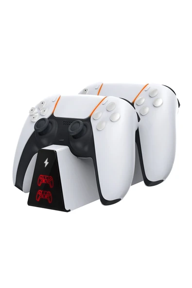 WOTOBE PS5 Dobe Dual Dock Gamepad Göstergeli Şarj Stand/TP5-0518B