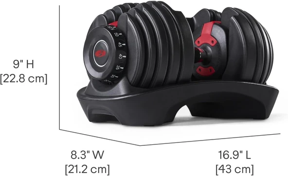 Valkyrie 24kg Ayarlanabilir Dambıl Seti (1 Adet) Profesyonel 1. Kalite Dumbbell Kolay Kullanım Ev İçin İdeal Dambıl - 7