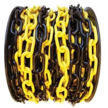 Park Yapılmaz Trafik Seti (2 Adet Altıgen Delinatör + 2 Adet Levha +3 Metre 8mm Plastik Zincir) - Resim 4