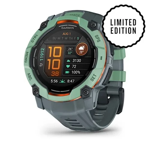 Garmin Instinct 3 – 50 mm AMOLED Neotropik / Twilight