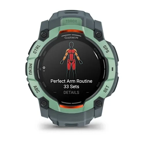 Garmin Instinct 3 – 50 mm AMOLED Neotropik / Twilight - 4