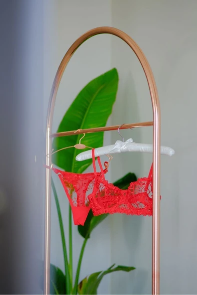 ARONA Inner Secrets - Arona Siyah Brode Dantel Sütyen Bralet İç Çamaşır Takım - 2