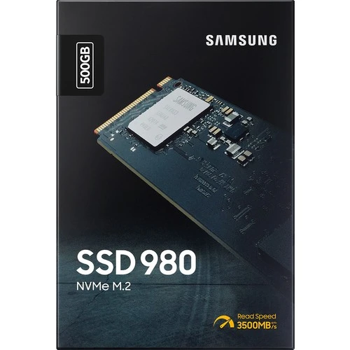 Samsung 980 500GB Nvme SSD 3100/2600 MZ-V8V500BW - 3