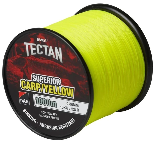 Dam Tectan Carp/Yellow 1000 mt Misina 0,35 mm