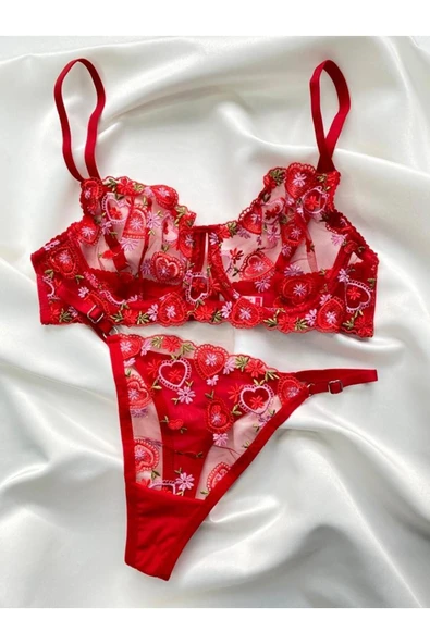 CozyChic Arona Lingerie Kalpli Iç Çamaşır Takımı Arona - 2