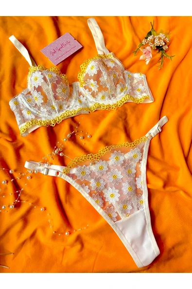 ARONA Papatya Model Sütyen Takım