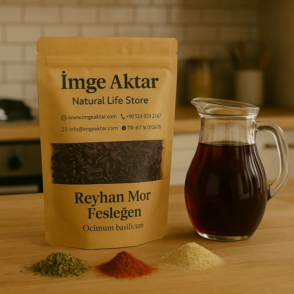 Reyhan Mor Fesleğen 50g