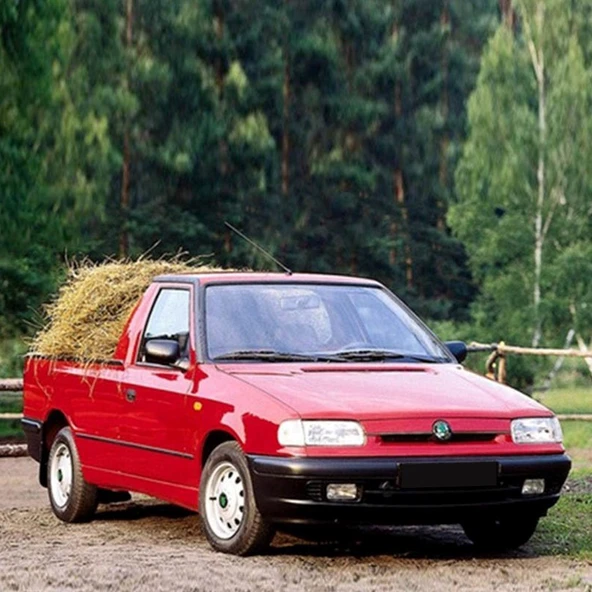Skoda Pickup 1995-2001 Sol Ön Kapı Cam Telinin Plastik Borusu Manuel - 2