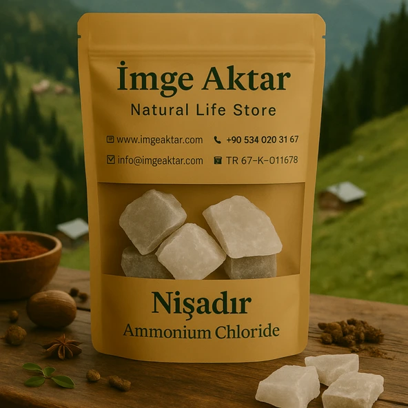 Nişadır Amonyum Klorür 50g - Resim 2