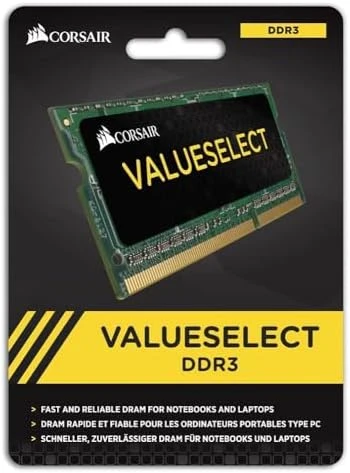 CORSAIR CMSO4GX3M1A1600C11 4GB DDR3 (1x4GB) 1600MHz CL11 SODIMM NB BELLEK