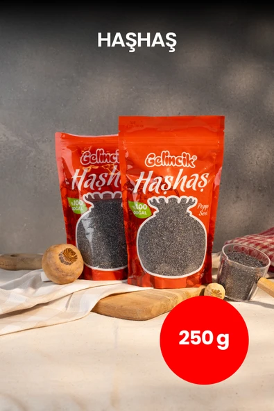 Gelincik Doğal Katkısız Mavi Haşhaş Tohumu 250 gr ürün görseli 1