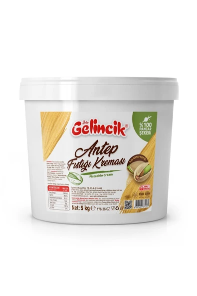 Gelincik 5 Kg Antep Fıstığı Kreması