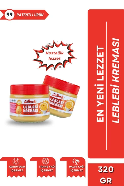Gelincik GELİNCİK 320GR LEBLEBİ KREMASI NOSTALJİ ÜRÜN ürün görseli