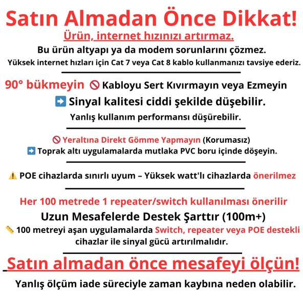 MN6 M108XF 280 Metre Internet Kablosu/FTP 0,60MM Cat6 23AWG/İKI Kat Korumalı/ethernet Kablosu 280 Metre/iç Dış Mekan Uyumlu/high Performance Cable - 10