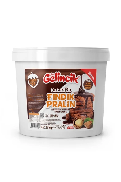 Gelincik Kahvaltılık Sürülebilir Doğal Katkısız 5kg Özel Üretim Pralin Ekstra