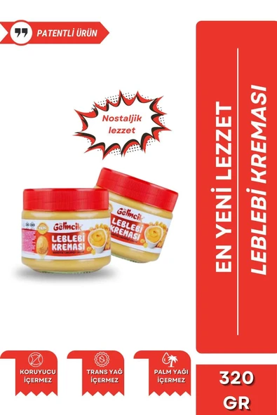 Gelincik 2'li Set 320G Leblebi Kreması ve 320G Kahvaltılık Sürülebilir Özel Üretim Antep Fıstığı Kreması - 2