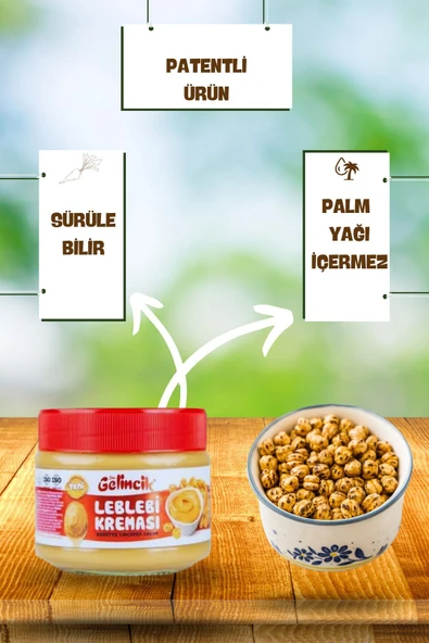 Gelincik GELİNCİK 320GR LEBLEBİ KREMASI NOSTALJİ ÜRÜN - Resim 2