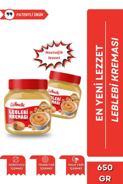 Gelincik Kahvaltılık Sürülebilir Doğal Katkısız 650gr Özel Üretim Orijinal Leblebi Kreması