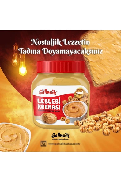 Gelincik Kahvaltılık Sürülebilir Doğal Katkısız 5kg Özel Üretim Orijinal Leblebi Kreması - 4