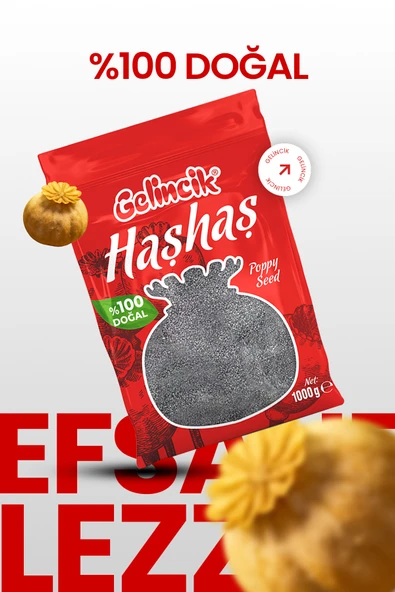 Gelincik Doğal Katkısız Mavi Haşhaş Tohumu 250 gr - Resim 3