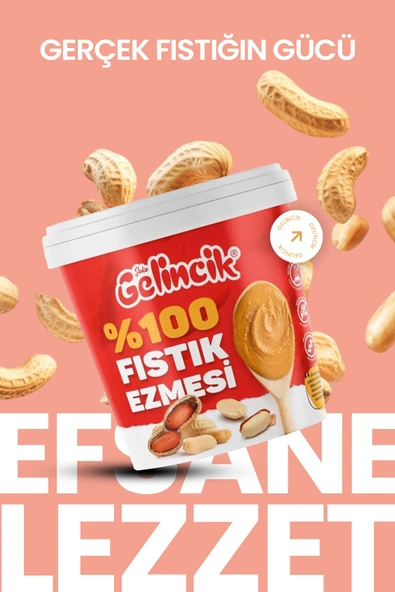 Gelincik 3'lü Set %100 Saf Doğal Katkısız Taze Çekim Glutensiz Şekersiz Fıstık Ezmesi Özel 3 AL 2 Öde - Resim 3