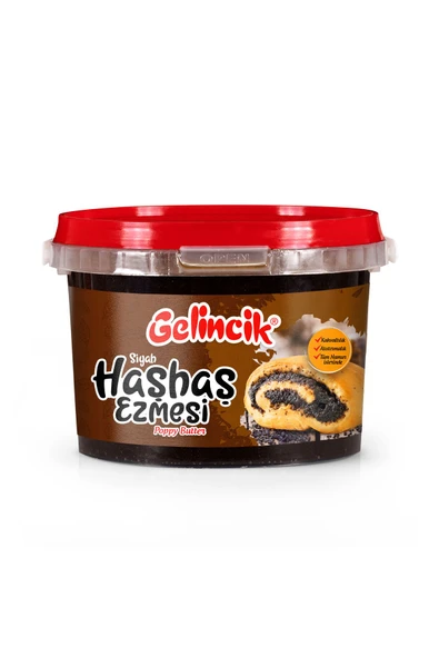 Gelincik Siyah Haşhaş Ezmesi 420 Gr Kase - 2