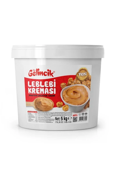 Gelincik Kahvaltılık Sürülebilir Doğal Katkısız 5kg Özel Üretim Orijinal Leblebi Kreması