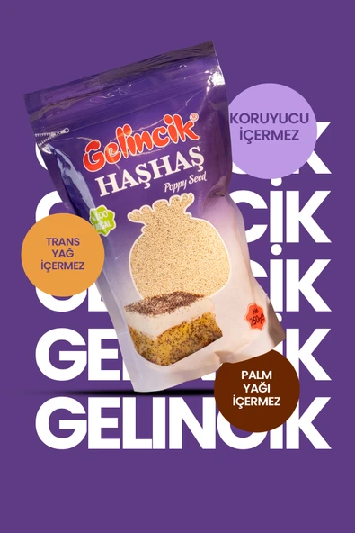 Gelincik Doğal Katkısız Sarı Haşhaş Tohumu 250gr - Resim 2