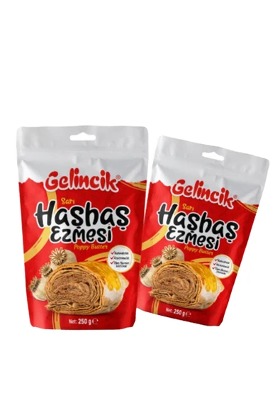 Gelincik Hamur Işlerinde Kahvaltılık Doğal 250gr Özel Üretim Sarı Haşhaş Ezmesi - Resim 5