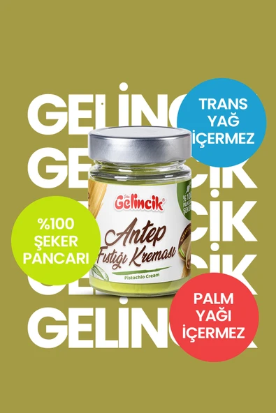 Gelincik Gelincik 320gr Antep Fıstığı Kreması %25 Antep Fıstığı Içerir Dubai Çikolatası Özel - Resim 2