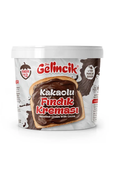 Gelincik Kahvaltılık Sürülebilir Doğal Katkısız 10kg Özel Üretim Kakaolu Fındık Kreması - 2