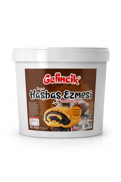 Gelincik Siyah Haşhaş Ezmesi 10 Kg - 1