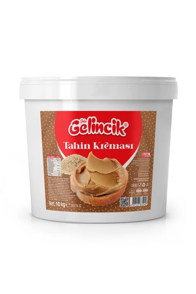 Gelincik TAHİN KREMASI ÖZEL ÜRETİM 10KG SÜRÜLEBİLİR KAHVALTILIK TAHİNLİ KREMA