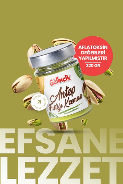Gelincik Gelincik 320gr Antep Fıstığı Kreması %25 Antep Fıstığı Içerir Dubai Çikolatası Özel - Resim 3