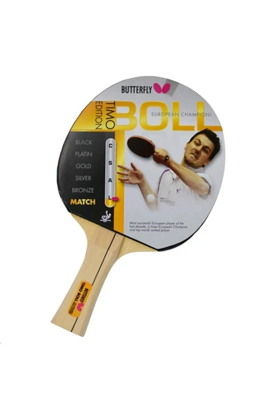 BUTTERFLY Timo Boll Match Masa Tenisi Raketi